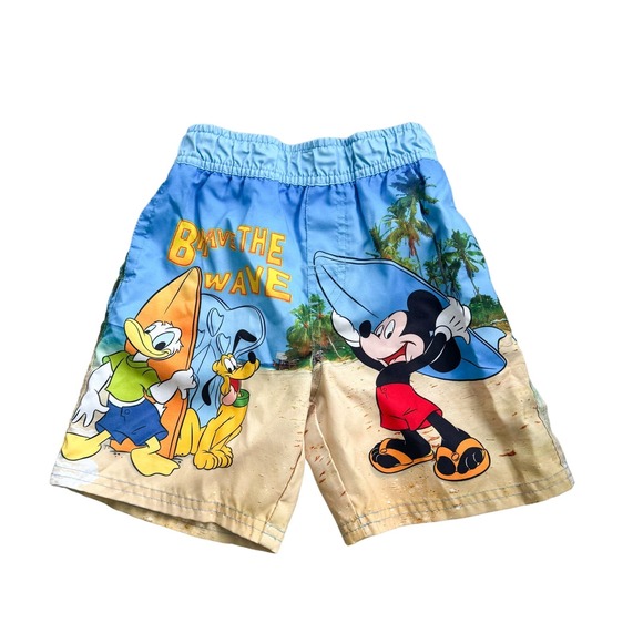 Disney Mickey and Friends Swim Trunks 3T - Picture 1 of 3